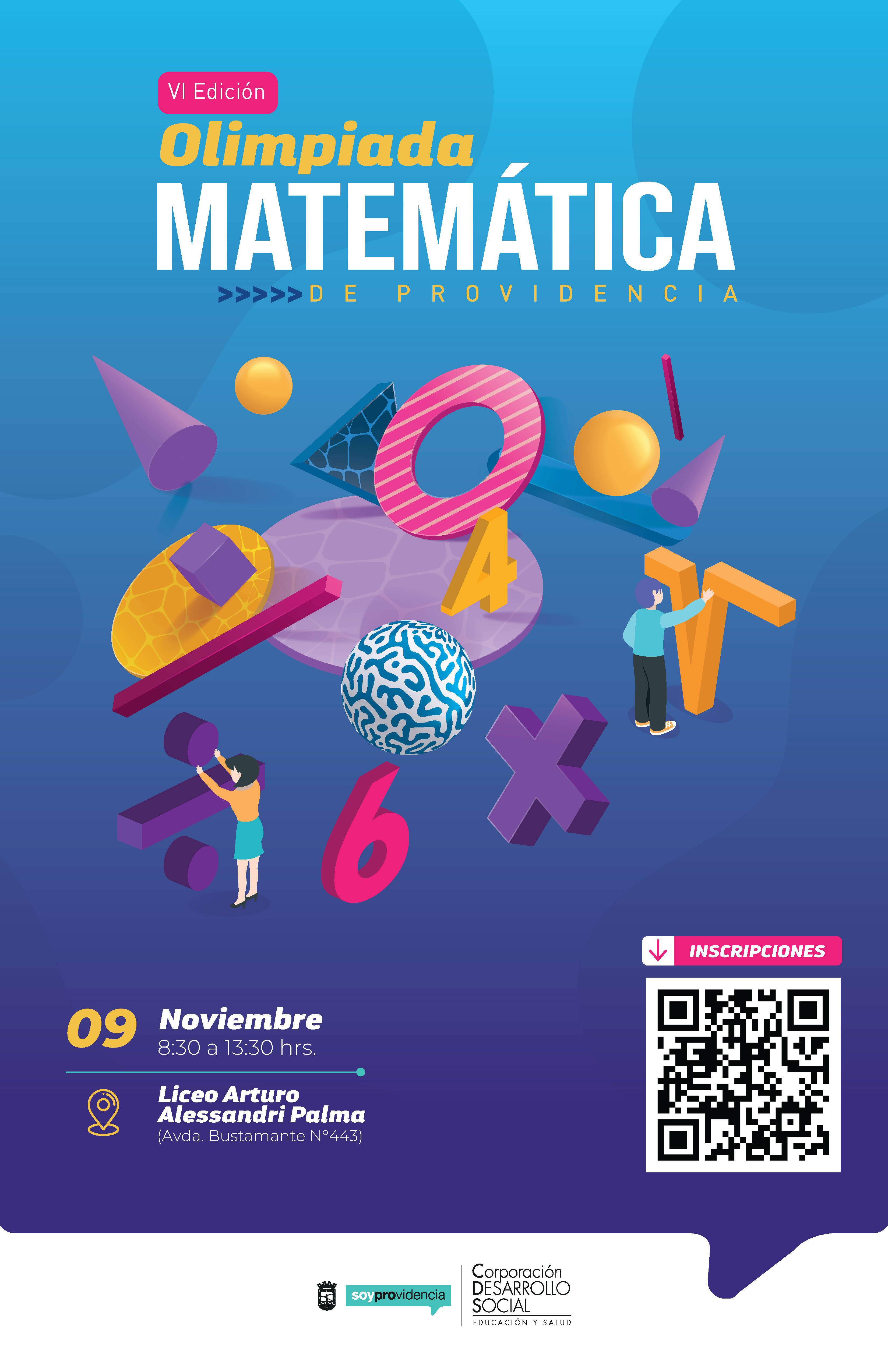 AFICHE OLIMPIADA MATEMÁTICA 2024