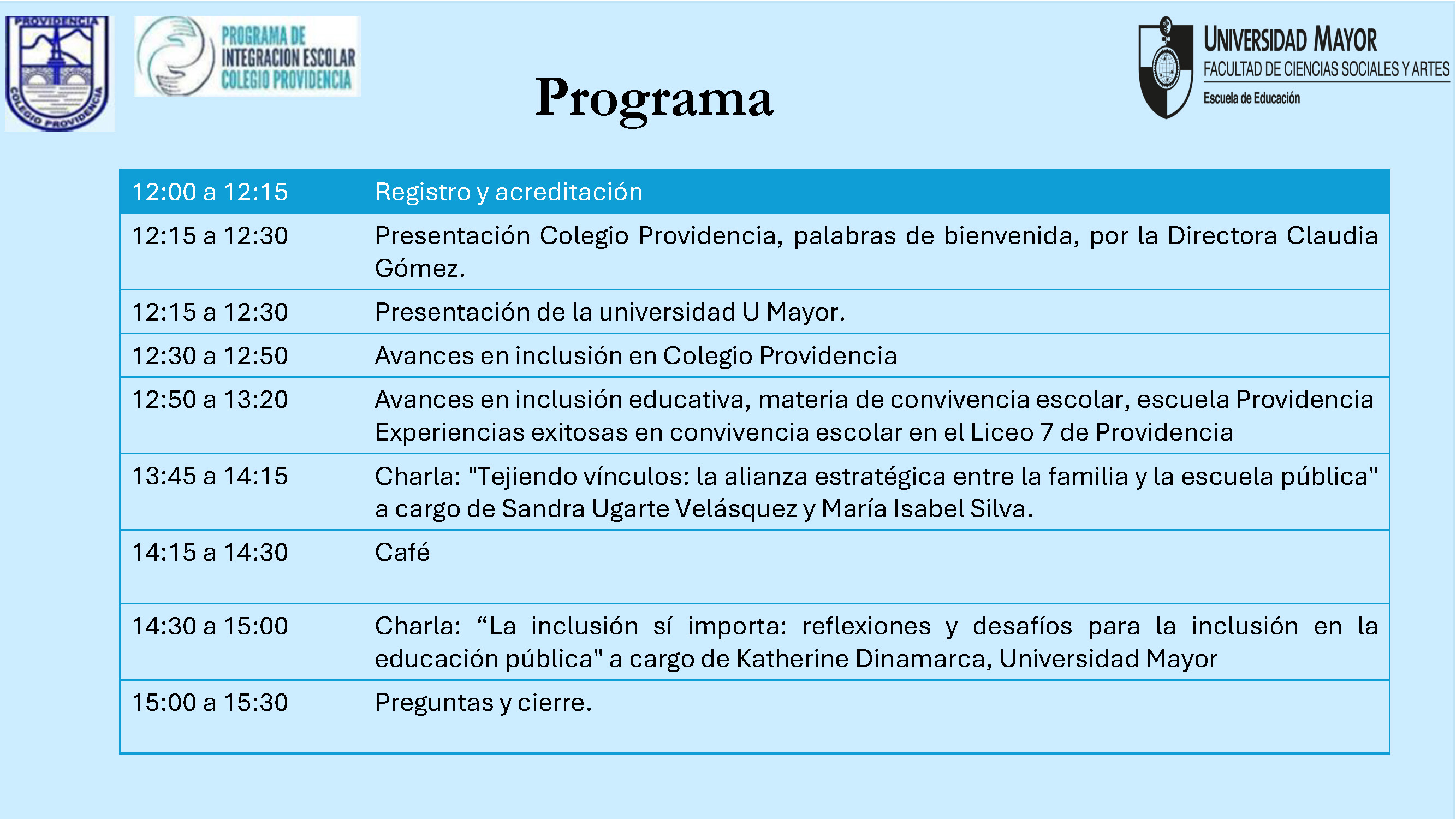 Programa Seminario Inclusión 2024